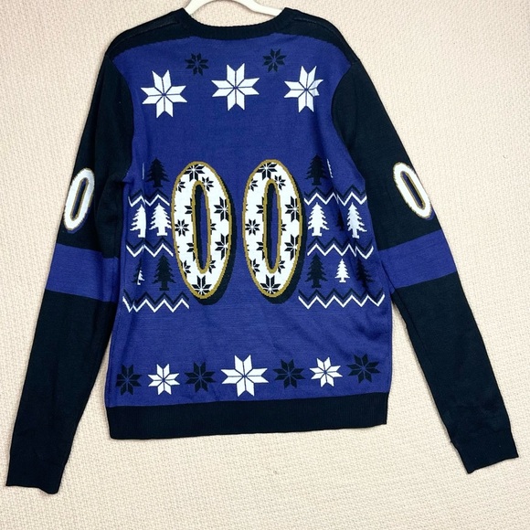 Baltimore Ravens Purple Sweater Unisex XL - Picture 8 of 9